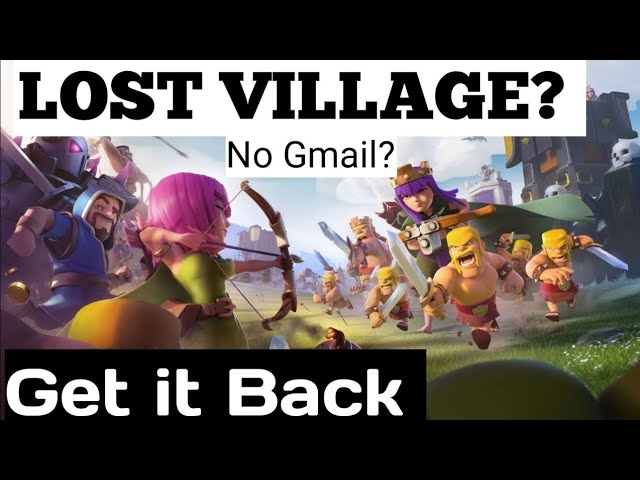 How to Recover coc account without Gmail | how to recover coc account