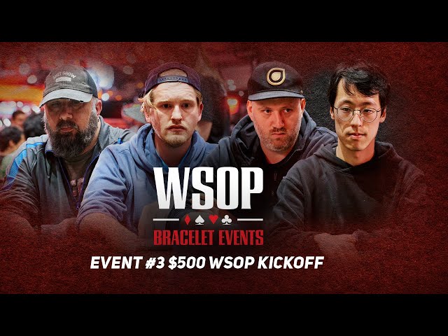 World Series of Poker 2024 | Event #3 Final Table | Who Turns $500 into $175,578?