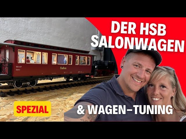 HSB Salonwagen Umbau - Christian Fesl / wieder Ärger mit MD / LGB Gartenbahn Modelleisenbahn #148