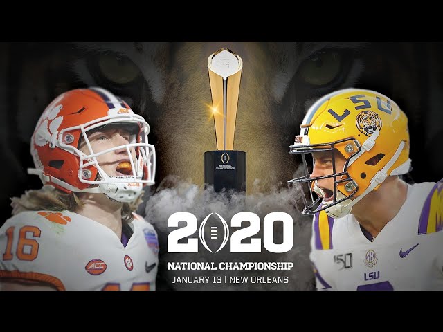Countdown to the College Football Playoff National Championship! Clemson vs. LSU | ESPN