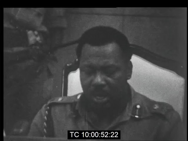 Maj. Gen. Aguiyi-Ironsi's  First Press Conference After Nigeria's First Army Coup | Jan. 17th 1966