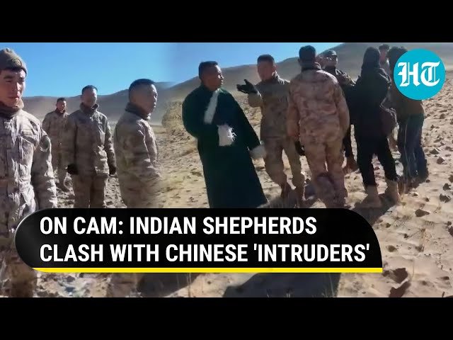 Ladakh Clash On Cam: Indian Shepherds 'Pelt Stones' On Chinese Troops In Chushul Sector