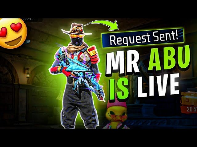 Sending Friend Request | MR ABU is Live, Grandmaster Push With Subscribers, Free Fire Live Pakistan