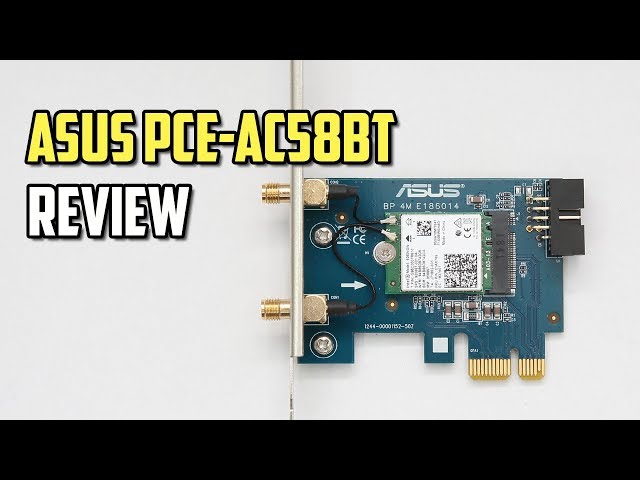 Asus PCE-AC58BT Review - Best 160MHz Wi-Fi Adapter for Windows PC