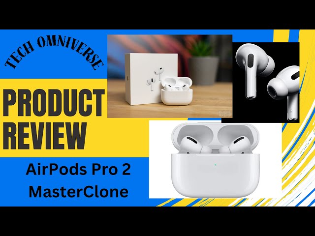 Airpods Pro 2 MasterClone Unboxing and review | Tech Omniverse