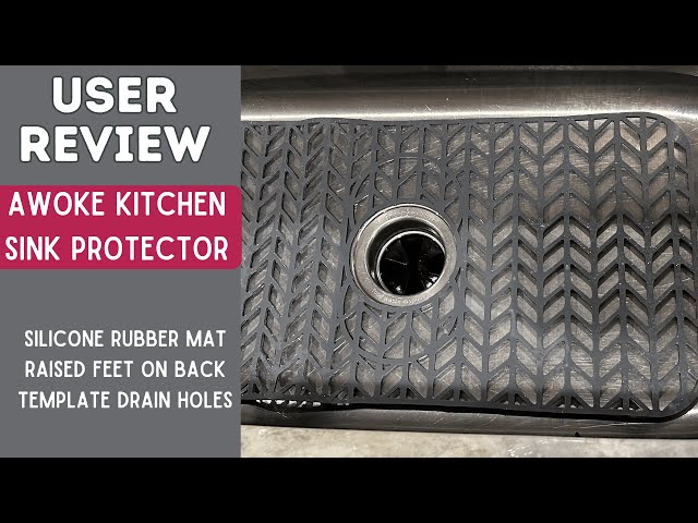 Scratched Kitchen Sink? Watch Quick Demo AWOKE Kitchen Sink Protector