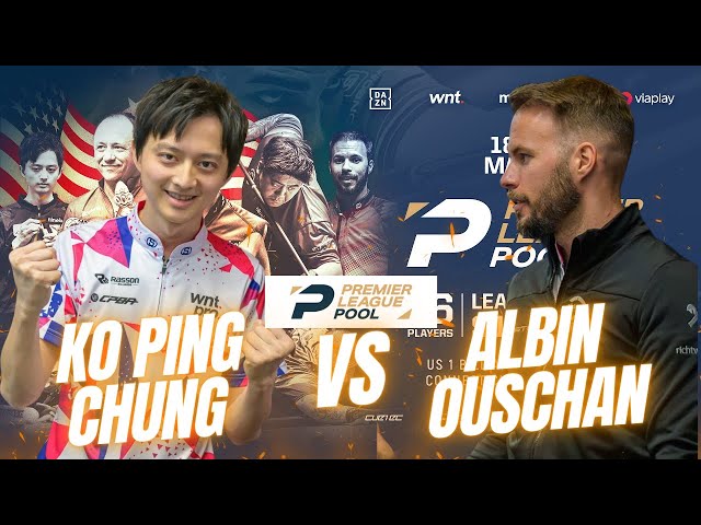 KO PING CHUNG VS ALBIN OUSCHAN | PREMIER LEAGUE POOL 2024 #billiards #9ball #9ballpool #plp