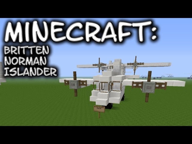 Minecraft Britten-Norman Islander Tutorial