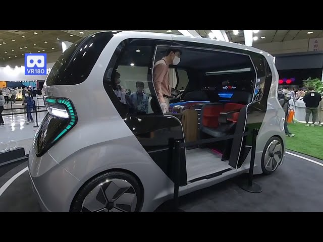 3D 180VR 4K Future Texi 😍😍  LG self-driving connected Electric car