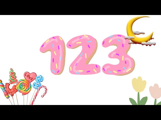 1-10 Learning Numbers for Preschoolers l Count to 10 l 123 l How to Count Numbers  l 12345678910