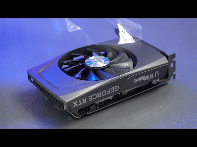 A ZOTAC GAMING GeForce RTX 4060 8GB SOLO Quick Unboxing