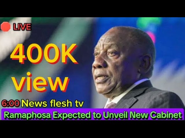 Ramaphosa Cabinet Announcement Expected Soon#news flash tv