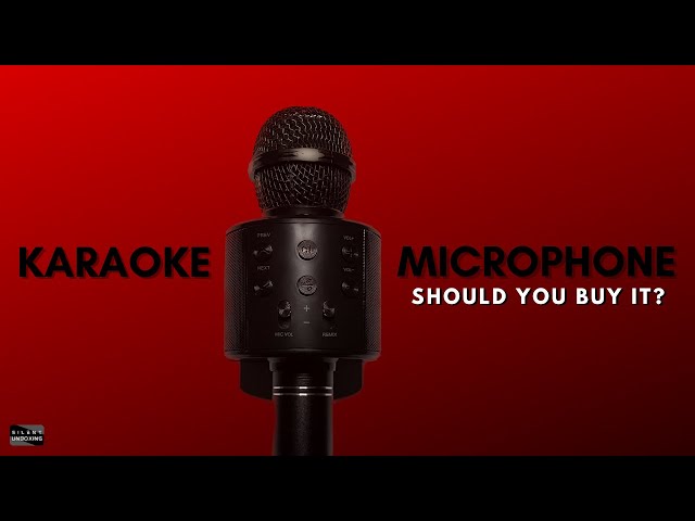 SING LIKE A ROCKSTAR WITH THIS KARAOKE MICROPHONE #review #music #unboxing
