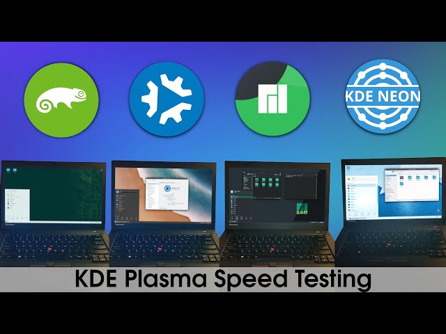 Manjaro vs. KDE Neon vs. Kubuntu vs. OpenSUSE | KDE Plasma Speed Test