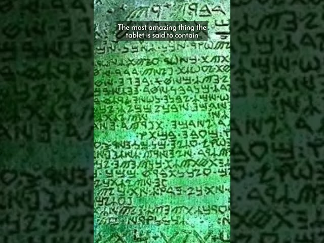 What is the Mystery of The Emerald Tablet?