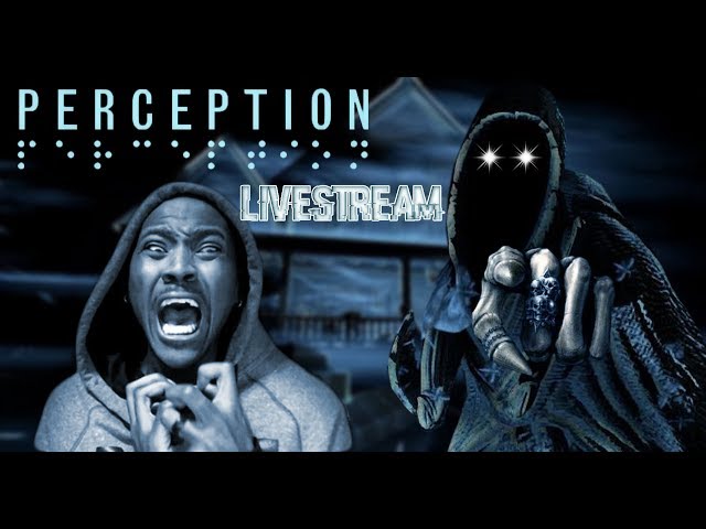 SOMETHING/SOMEONE IS IN HERE WITH ME ||  PERCEPTION Horror Game ENDING!!