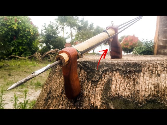 🏹 How To Make An Unique And Powerful Bamboo Speargun