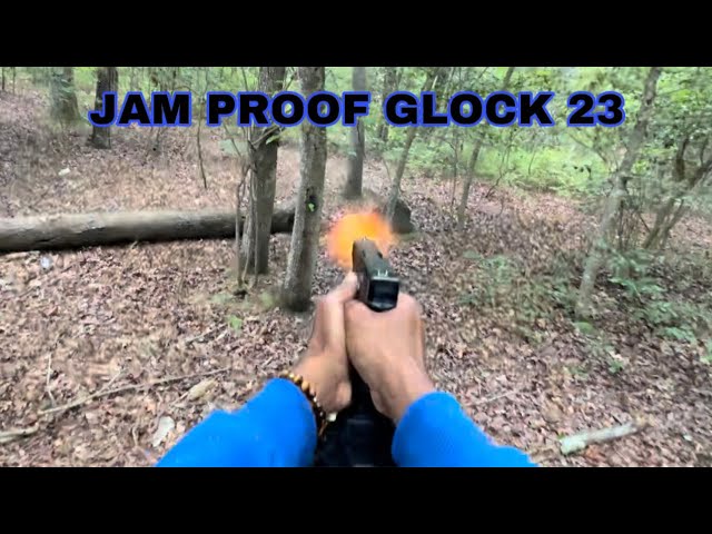 POV SHOOTING 50 ROUNDS IN JAM PROOF GLOCK 23