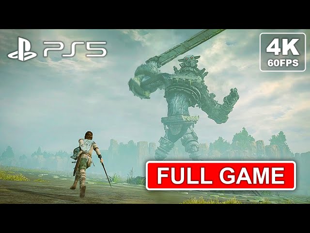 SHADOW OF THE COLOSSUS Gameplay Walkthrough FULL GAME [4K 60FPS] - No Commentary