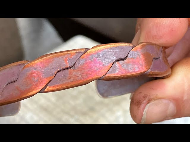 Easily Make Wonderful Copper Bracelet - GS Tongs