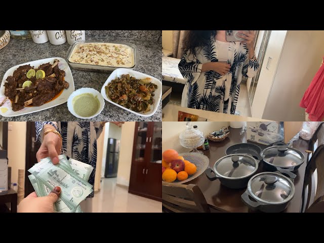 Eid-ul-Adha Day 2 Vlog | Mama ko ek bht acha surprise diya😍 | Malai Cake, Mutton Masaledar Chops