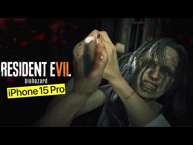 Resident Evil 7 iPhone 15 Pro Gameplay