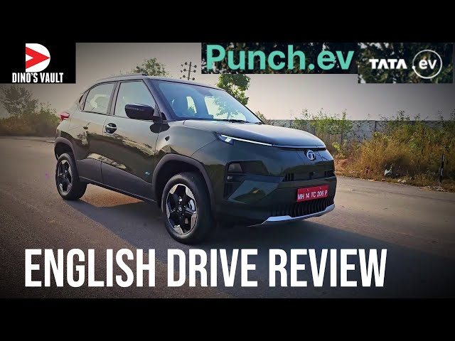 Tata Punch EV First Drive Review | Intelligent Intuitive Incredible #automobile