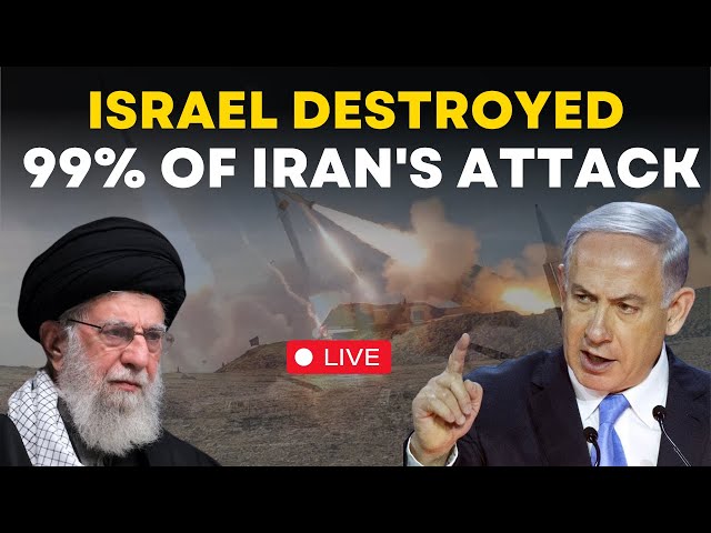 Iran Attack Israel Live: Israel Says It Intercepted 99% Of Drones And Missiles Launched By Iran