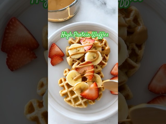 High Protein Waffles