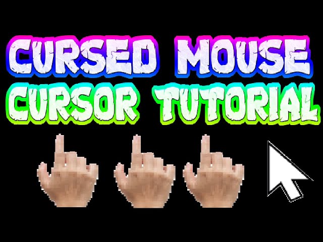 Get a Mouse Cursor that's Based, Cursed, Blessed, Bussin or No Cap for Windows and (sort of) Linux