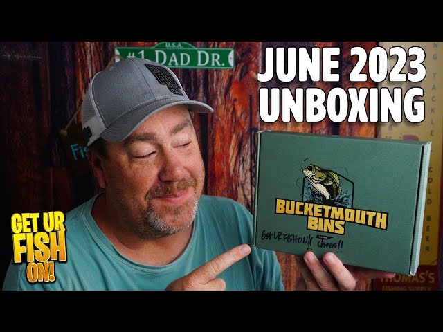 Bucketmouth Bins Bass Fishing Subscription Tackle Box - June 2023