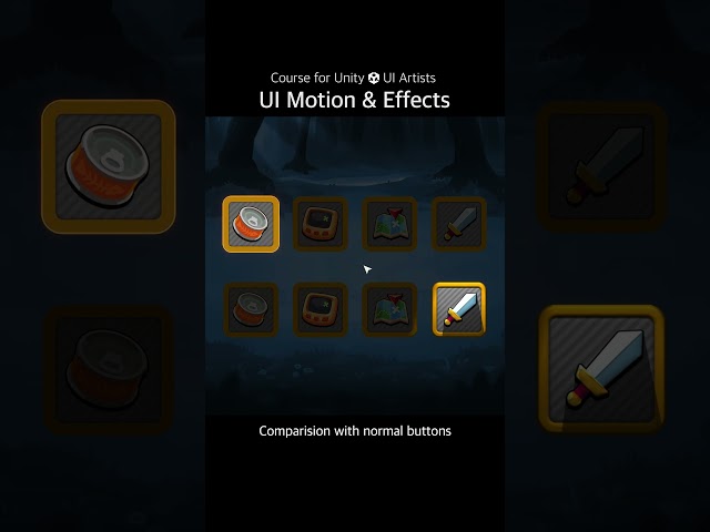 [Unity UI Course] UI Animation with Unity 2D lighting