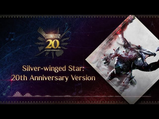 🦖Estrella de alas plateadas🦖: Versión 20.º aniversario - Monster Hunter 20.º aniversario