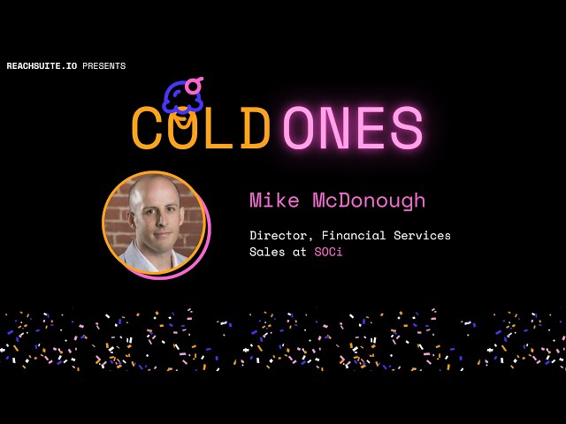 COLD ONES: The Inside Scoop Interviews | Ep. 1, Mike McDonough