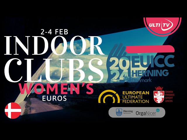 Mooncup v Atletico — Women's Semi — EUICC 2024 — European Ultimate Indoor Club Championships