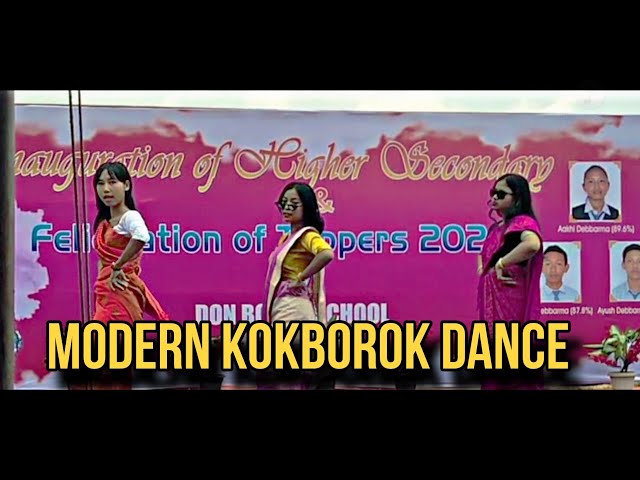 Kokborok modern dance by Class X | Kokborok song remix|