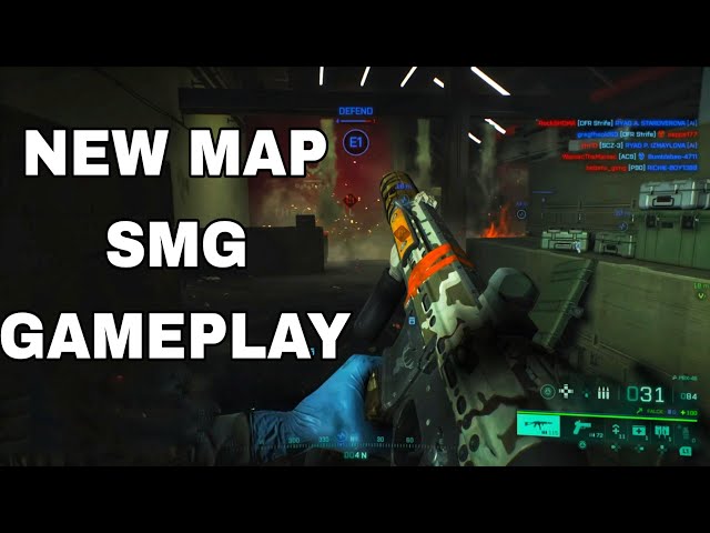 Battlefield 2042 - Conquest New Map SMG Gameplay
