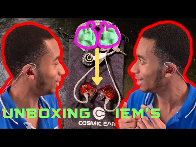 Unboxing of Cosmic Ears  CE3P In Ear Monitor's/IEM's | Impressions/Audiology | Custom Listening XP