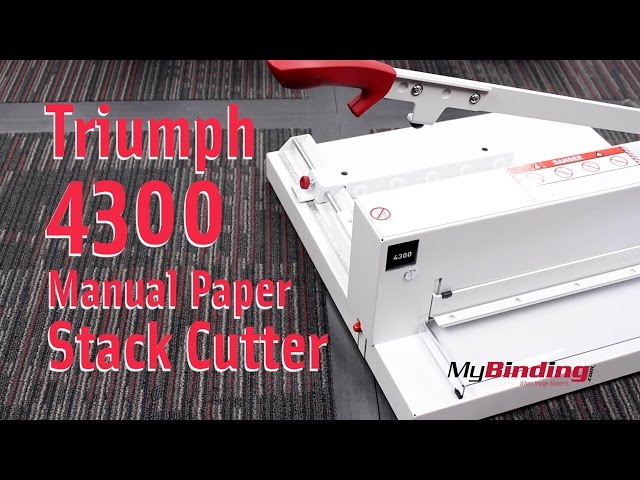 Triumph 4300 Manual Paper Stack Cutter