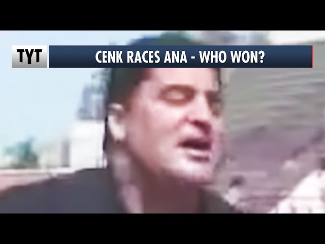 Cenk Uygur Races Ana Kasparian