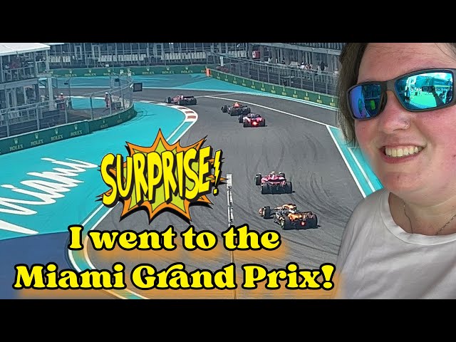 SURPRISED with Tickets to the Miami Grand Prix Sprint Race! | Daily Vlog Episode 403