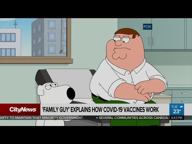 'Family Guy' explains COVID-19 vaccines