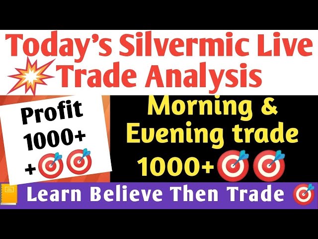 Silvermic Live trade analysis|US News?commodity for beginner.MCX Comex Dollar।English Subtitle