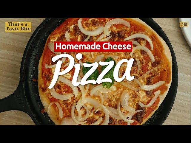 Learn to make perfect homemade Pizza in less than 4 mins #Recipe #food