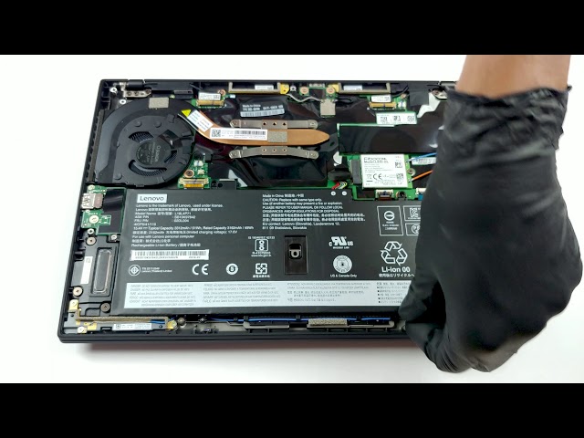 Lenovo ThinkPad X1 Carbon 7th Gen - disassembly and upgrade options