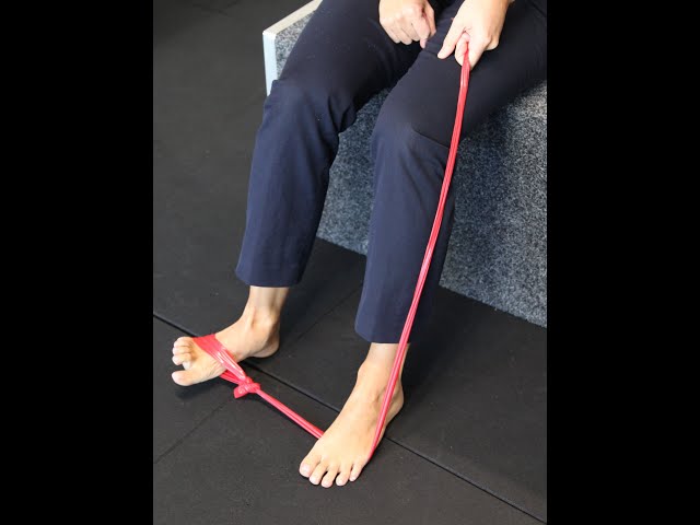Foot inversion eversion Exercise
