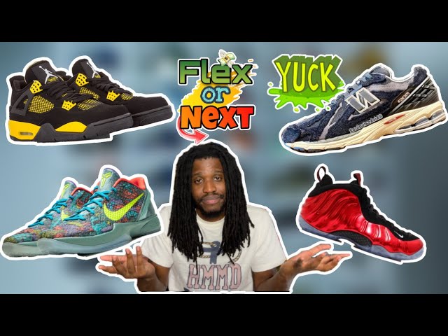 Upcoming Sneaker Releases: Flex or Next- Air Jordan 4 “Thunder”, Kobe 6 “Prelude”, Foamposite