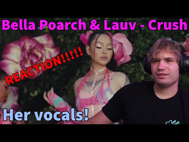 Bella Poarch & Lauv - Crush REACTION!!!!!
