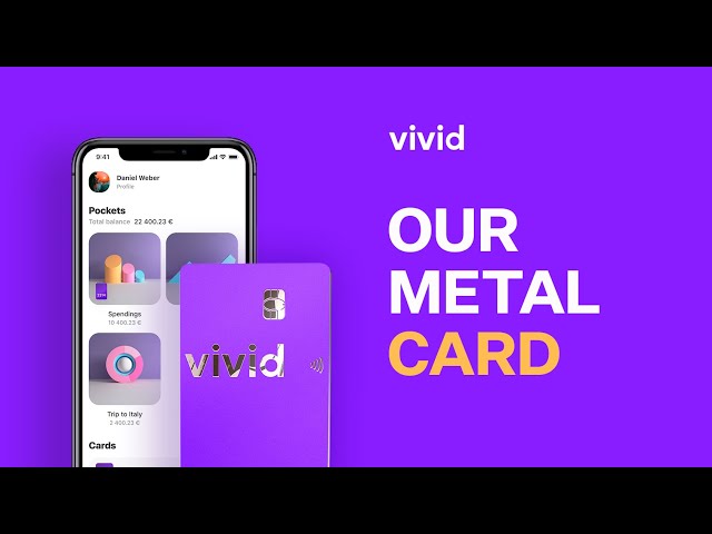Vivid Money | Our metal card