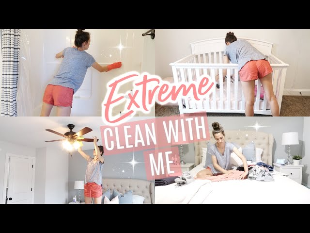 CLEAN WITH ME 2019 // CLEANING MOTIVATION // STAY AT HOME MOM CLEANING ROUTINE // SIMPLY ALLIE